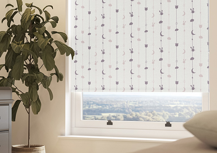Nursery Mobile, Dusk - Roller Blind - Image 5